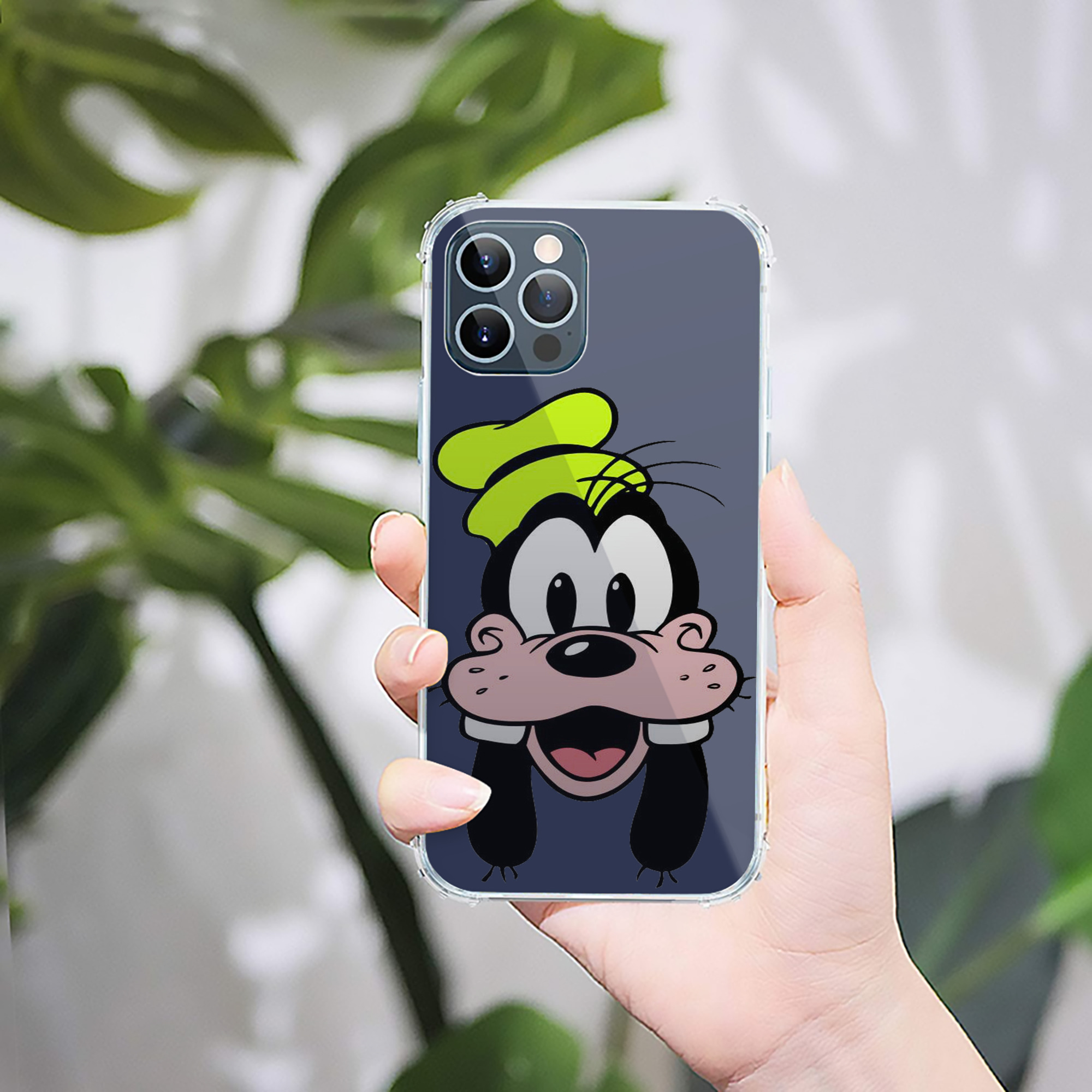 （画像用） ミッキーマウス Mickey Mouse 【iPhone 12シリーズ対応】透明スマホケース（クリアソフトケース）
